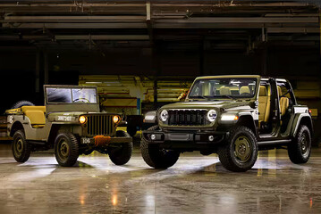 Jeep Wrangler 4xe Willys '41 celebra l'antenata in divisa