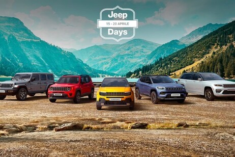 Con Jeep Days vantaggi su tutta la gamma Suv