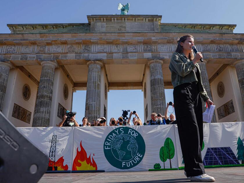 Fridays For Future a Berlino © ANSA/AFP