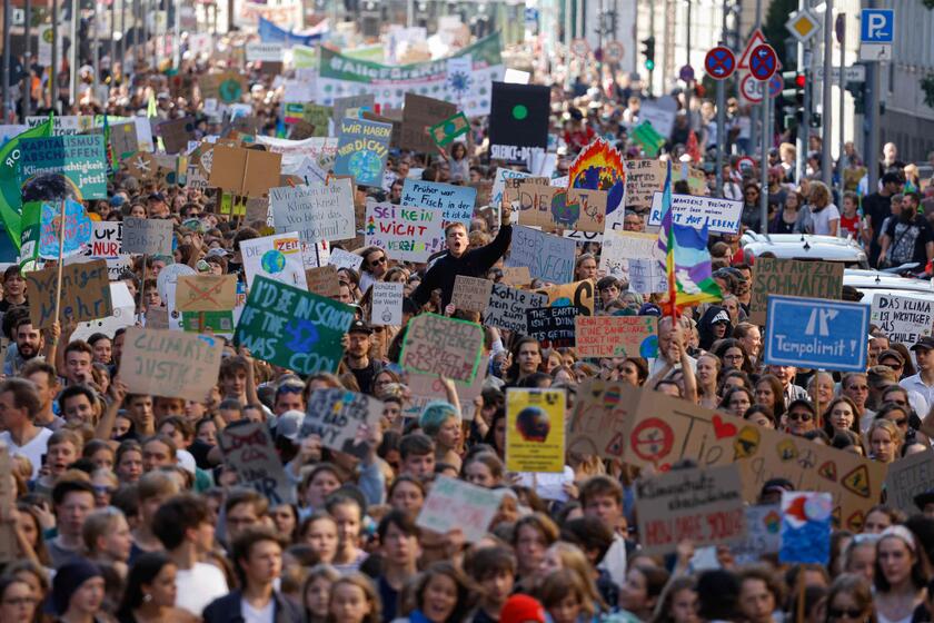 Fridays For Future a Berlino © ANSA/AFP