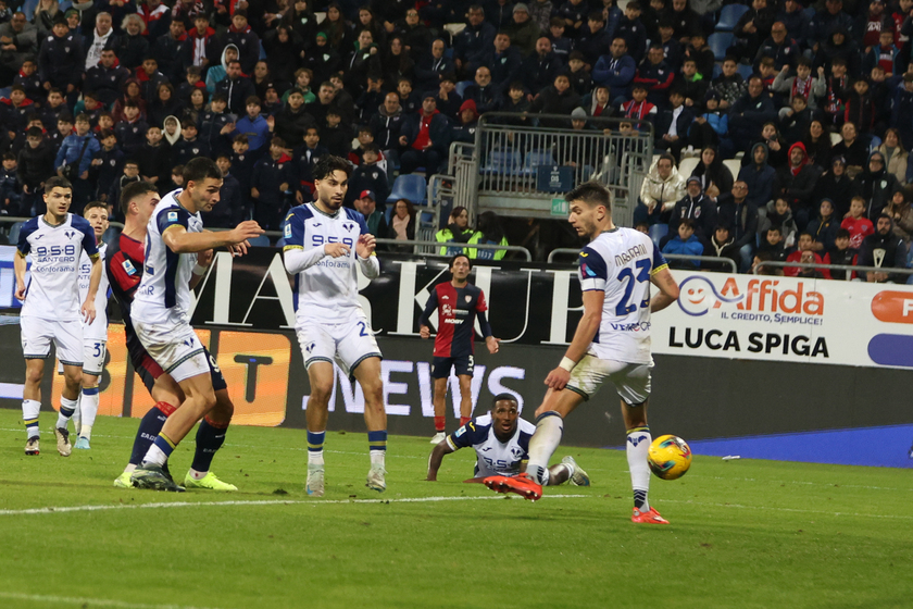 Soccer; serie A:Cagliari vs Hellas Verona