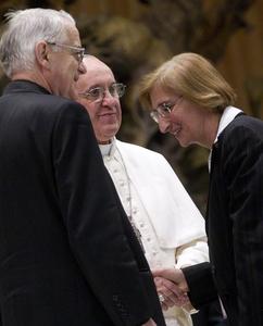 Giovanna Chirri e Papa Francesco