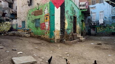 Cairo street art in solidarity with Palestinian people as October 7th anniversary approaches